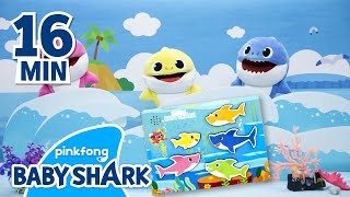 Play Hide and Seek with the Shark Family! | +Compilation | Playtime Songs 