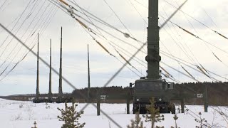 Учение с подразделениями отдельного центра РЭБ Северного флота в Арктике