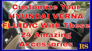 Customize Your Hyundai Verna Fluidic With These 24 Amazing Accessories