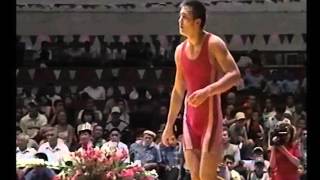 Спорт. Вольная борьба. Чемпионат Азии-2004. Данияр Кулматов-Гударзи Садегх (Иран).