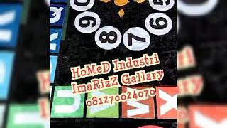 Jasa pembuatan karpet karakter Huruf Abjad    Di Bogor     Hub: 081270024070