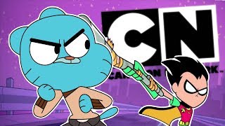 Gumball Takes Over Cartoon Network & Battles Teen Titans Go
