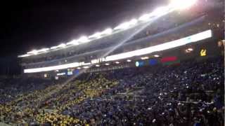 UCB Homecoming Flip 60,000 Card Stunt - Memorial Stadium First-Ever Stadium-Wide Card Stunt