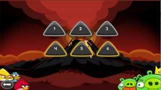 Angry Birds and Tyrkisk Peber Volcano Unlock Levels #4 #5 #6 Secret Codes