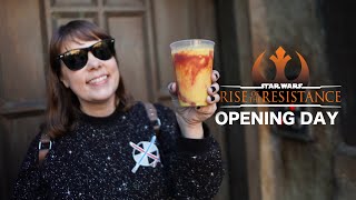 Rise of the Resistance Opening Day | New GALAXY'S EDGE Food! [Disneyland]