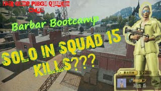 1 MAN SQUAD BOOTCAMP | PUBG Mobile Quantum Female Player Indonesia