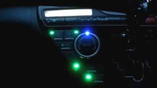 アイシスエアコン操作パネルLED打ち替え（レインボー）