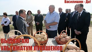 ВЫДВИГАЮ УЛЬТИМАТУМ ЛУКАШЕНКО