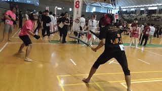 有段男子二刀　スポーツチャンバラ　全日本学生大会2018