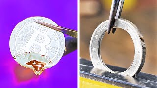 Unique DIY Jewelry Made Of Coins