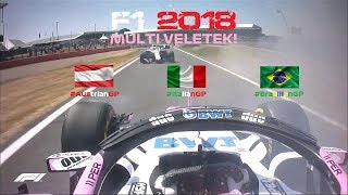 F1 2018 | Multiplayer 25% Races: REDBULL RING, MONZA, INTERLAGOS