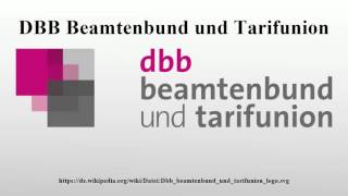 DBB Beamtenbund und Tarifunion