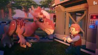 Побег стигимолоха из лаборатории - LEGO Jurassic World