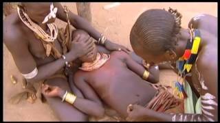 Footage Ethiopia 1. Karo, body scarification