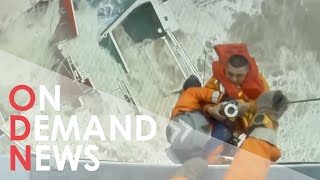 27 Feared DEAD as Typhoon Chaba Tears Ship in Half