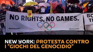 #USA: protesta contro i "Giochi del genocidio"