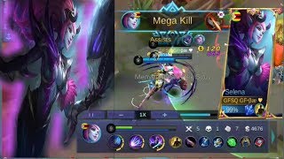 INGIN NAIK LEGEND-MYTHIC? PAKE HERO INI | GAMEPLAY SELENA MOBILE LEGEND