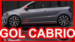 PHOTOSHOP Volkswagen Gol GT Cabrio Concept 2016 #GolGT #SalaoDoAutomovel2016