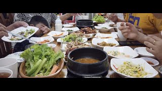 | First Time Eating Korean Food | ??CAMBODIA TRIP 2019 PART 18/47 (ញ៉ាំអាហារកូរ៉េនៅសៀមរាប) (4K)