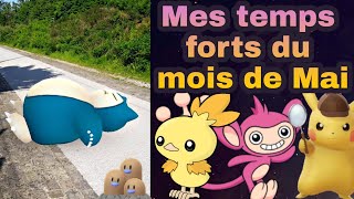 PoGo Récap du Mois - Mai
 - Shiny, Raids & Éclosions - Événements, Community Day, Boîtes Récompense