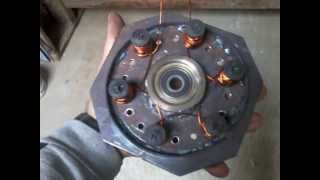 Brushless Neodymium Motor pancake type 2