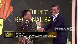 Bank DKI Raih Penghargaan "Strongest Regional Bank By Capital"