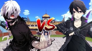 Mugen Battles | Kaneki Ken VS Kirito | Tokyo Ghoul VS Sao