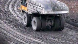 Cat Trucks Spinning Tires
