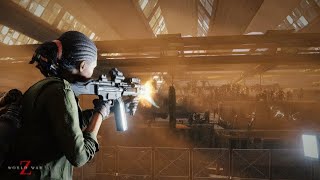 Девушка стримит World War Z СРАЖАЕМСЯ НА ВТОРОМ УРОВНЕ СЛОЖНОСТИ
