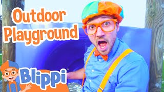 Educational Videos for Preschoolers with Blippi | Outdoor Park