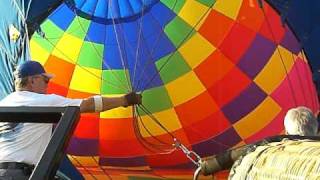 Hot Air Balloon Inflation