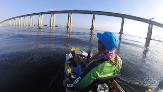 Pesca de Caiaque - Ponte Rio-Niterói  19/04/2018