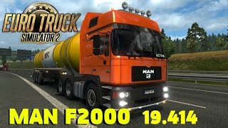 Euro Truck Simulator 2 {1.27}. Обзор мода: MAN F2000 19.414. (Ссылка в описании)