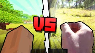 Minecraft VS Real Life