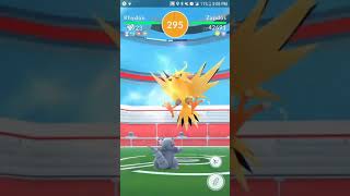 Pokémon Go Zapdos Raid Boss