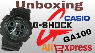 Unboxing - Casio - G-shock - G100