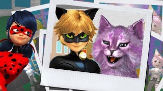 ЛЕДИ БАГ НУЖНА МОЯ ПОМОЩЬ! ФОТОГРАФИРУЮСЬ С СУПЕР-КОТОМ Miraculous Ladybug Obby roblox