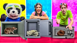 NO ABRAS LA CAJA FUERTE INCORRECTA !!