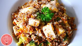 Buckwheat with Turkey & Vegetables - Гречка с овощами и индейкой