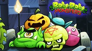 Мультики про МОНСТРОВ - БОССЫ концовка из игры ROLY POLY MONSTERS момо вампир бадди