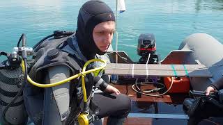 Анапа. Погода. 6.06.2018 Анапская бухта Дайвинг температура воды 500м от берега