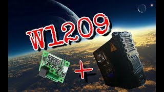 Термостат, термдатчик, в ПК. Ставим W1209 в сборку