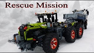 Rescue Mission Lego Technic 42054 Claas Xerion 5000 Trac VC HD