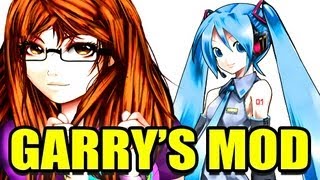 Gmod VOCALOID Hatsune Miku Leek Mod! (Garry's Mod)