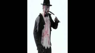 Zombie Gangster kostume - 31910