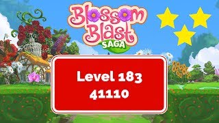 Blossom Blast Saga Level 183 41110 points No Boosters