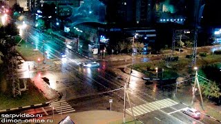 ДТП в Серпухове. Ночной таксист - помеха справа ... 13 августа  2016г.