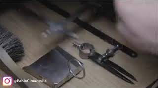 كيف يتم صنعها خاتم الفراشة (نحت الشمع )الجزاء الأول