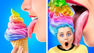 ЕСЛИ БЫ ПРОДУКТЫ БЫЛИ ЛЮДЬМИ || Забавные розыгрыши и лайфхаки с едой от 123 GO Like!
