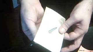 Penna attraverso la banconota - Trucco di Magia - www.StrixMagic.it